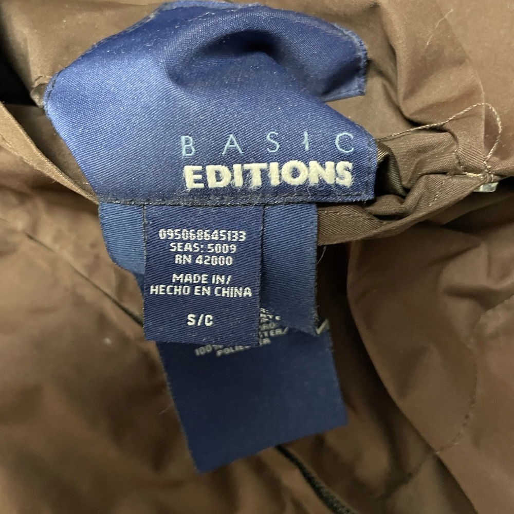 Basic Editions Chocolate Utility Jacket - image 3